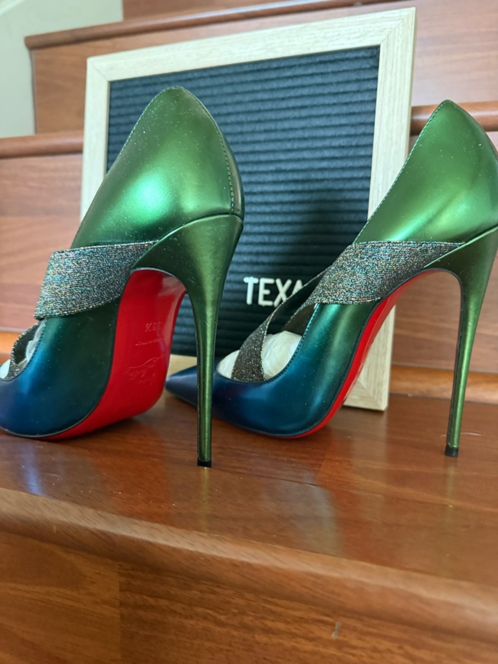 Christian Louboutin 120 Scarabe - Picture 2 of 9